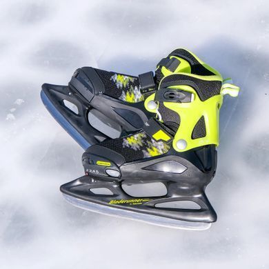 Детские коньки Bladerunner Micro Ice Black/Lime  цвет Жёлтый 8