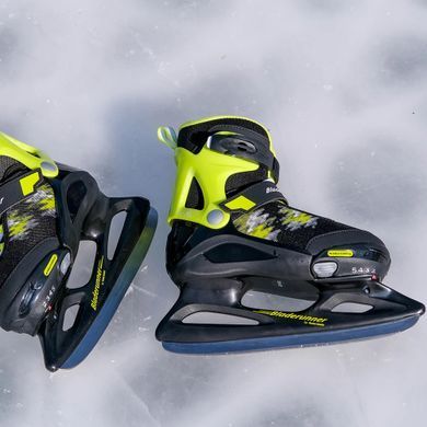Детские коньки Bladerunner Micro Ice Black/Lime  цвет Жёлтый 6