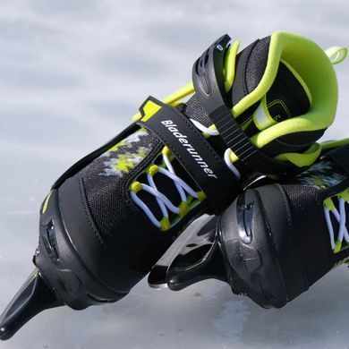 Детские коньки Bladerunner Micro Ice Black/Lime  цвет Жёлтый 7