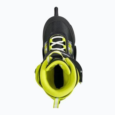 Детские коньки Bladerunner Micro Ice Black/Lime  цвет Жёлтый 5