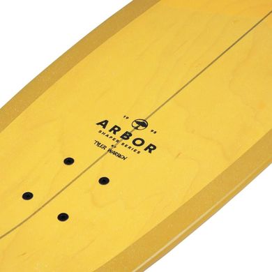 Серф скейт Arbor Carver Surfskate колір Жовтий 4