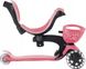 Детский самокат Globber GO-UP Baby 360 Lights Pink (gb151)