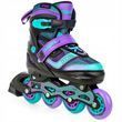 Раздвижные ролики Raven Drill Violet/Mint цвет Сиреневый 1