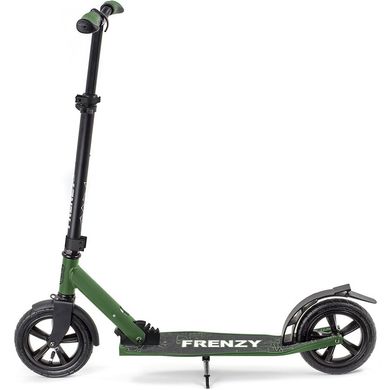 Двухколесный самокат на надувных колесах Frenzy Pneumatic Plus цвет Зелёный 2