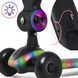 Детский самокат трансформер 2в1 Lumiloo LED Black/Neo Chrome sa288 фото 5