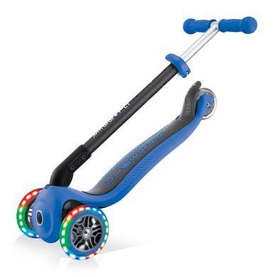 Дитячий самокат 3в1 Globber GO-UP Foldable Plus Lights колір Синій 9