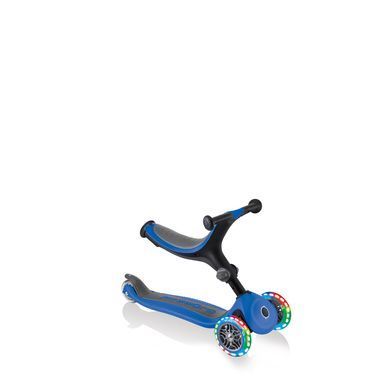 Дитячий самокат 3в1 Globber GO-UP Foldable Plus Lights колір Синій 7