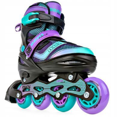 Розсувні ролики Raven Drill Violet/Mint колір Фіолетовий 2