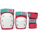 Защита для роликов Rio Roller Triple Pad Set Red-mint р. S (nz153)