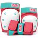 Защита для роликов Rio Roller Triple Pad Set Red-mint р. S (nz153)