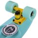 Пенні борд Fish Skateboards Twin Рожево-Ментоловий 57см (pb48)