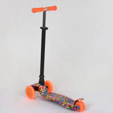 Детский трехколесный самокат Best Scooter Maxi Print цвет Кенди 2