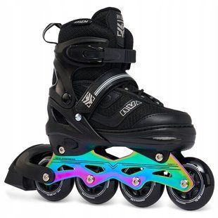 Дитячі ролики Raven Drill Black/Neo Chrome колір Чорний 1
