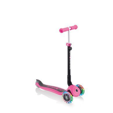 Дитячий самокат 3в1 Globber GO-UP Foldable Plus Lights колір Рожевий 9