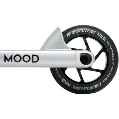 Трюковой самокат NKD Mood Scooter Grey цвет Серебристый 7
