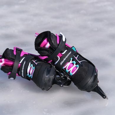 Детские коньки Bladerunner Micro XT Ice G Black/Fuchsia цвет Розовый 7