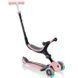 Дитячий самокат 3в1 Globber GO-UP Foldable Plus Lights колір Нежно-Розовый 1