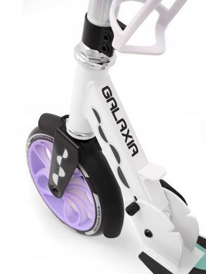 Двухколесный самокат Raven Galaxia LED  цвет Сиреневый 6