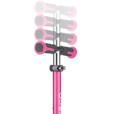 Самокат Globber Elite Deluxe Lights оригінал колір Рожевий 10