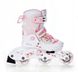 Детские ролики Raven Laguna 3в1 White/Pink розмір 26-29 (st676)