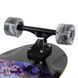 Серф скейт NKX Wide Surfskate Black Swirl dk487 фото 9
