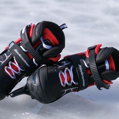Детские коньки Bladerunner Micro XT Ice Black/Red цвет Красный 9