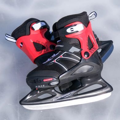 Детские коньки Bladerunner Micro XT Ice Black/Red цвет Красный 8