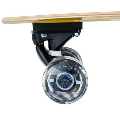 Серф скейт NKX Wide Surfskate Surfing Skull колір Жовтий 5
