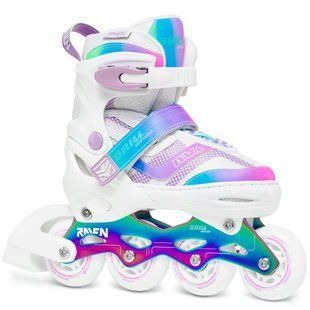Детские ролики Raven Drill White/Neo Chrome цвет Сиреневый 1