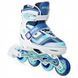 Розсувні ролики Raven Drill White/Mint st966 фото 1
