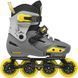 Детские ролики Rollerblade Apex charcoal-yellow  sa136 фото 6