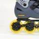 Детские ролики Rollerblade Apex charcoal-yellow  sa136 фото 5