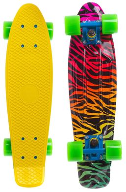 Пенні борд Fish Skateboards Print колір Зелений 1