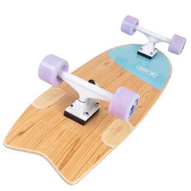 Серф скейт NKX Wide Surfskate Olive Blue колір Рожевий 4