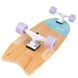 Серф скейт NKX Wide Surfskate Olive Blue dk489 фото 4