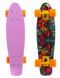 Пенни борд Fish Skateboards Print цвет Розовый 1