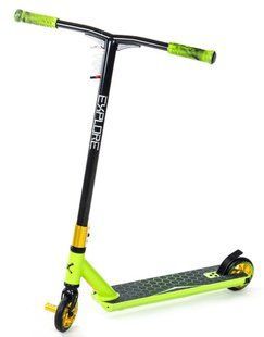 Cамокат трюковой Explore Cross Deluxe 110 мм цвет Зелёный 1