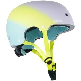 Захисний шолом NKX Brain Saver колір Желтый/Синий 1