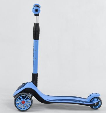 Детский самокат трехколесный Best Scooter Golf цвет Синий 2