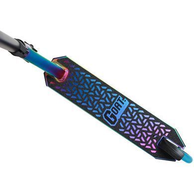 Трюковий самокат NKD Goat Rainbow колір Черный/Неохром 7