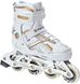 Ролики Raven Pulse White/Gold розмір 37-40 (st831)