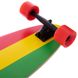 Лонгборд Fish Skateboards 40" Rasta (ls102)