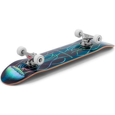 Скейтборд для трюків Enuff Abyss Hologram jellyfish колір Синій 5