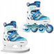 Ролики ковзани 2в1 Raven Drill White/Mint dk355 фото 1