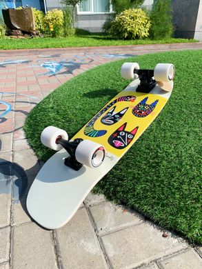 Круїзер скейт Landyachtz Dinghy 28.5'' колір Коричневий 8