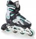 Ролики Raven Pulse Black/Mint размер 37-40 (st833)