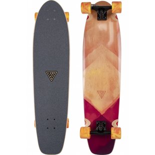 Лонгборд Landyachtz Ripper Watercolor 37'' цвет Оранжевый 1