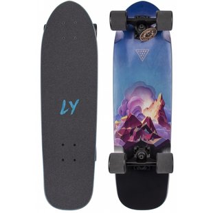 Круизер скейт Landyachtz Dinghy 28.5'' цвет Темно-фиолетовый 1