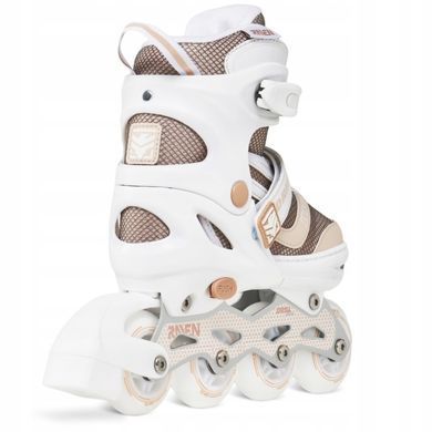 Детские ролики Raven Drill White/Coffee  цвет Бежевый 3