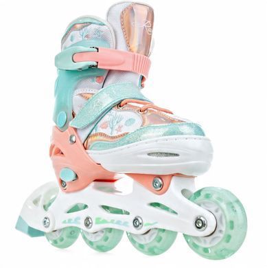 Ролики с светящимися колесами Raven Isla Orange/Mint цвет Оранжевый 3
